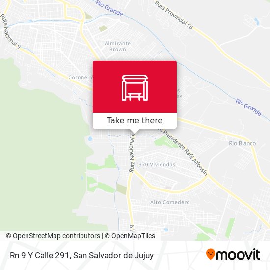 Rn 9 Y Calle 291 map