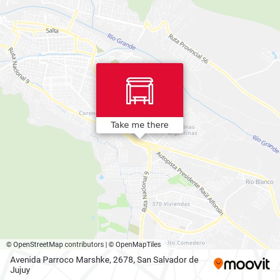 Mapa de Avenida Parroco Marshke, 2678