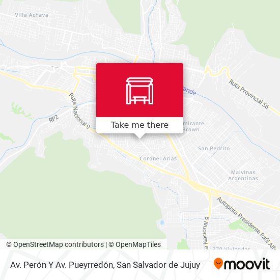 Av. Perón Y Av. Pueyrredón map