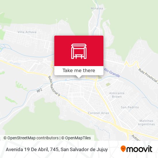 Mapa de Avenida 19 De Abril, 745