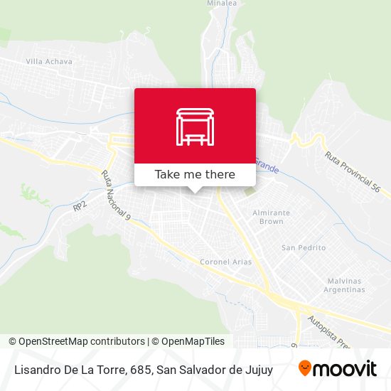 Lisandro De La Torre, 685 map