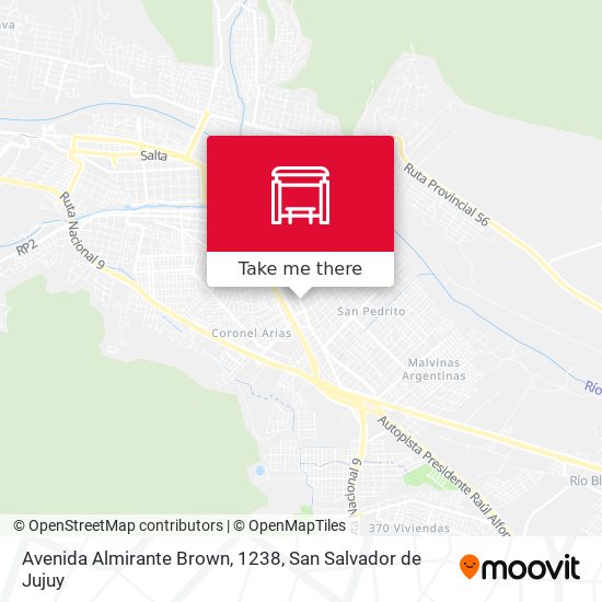 Avenida Almirante Brown, 1238 map