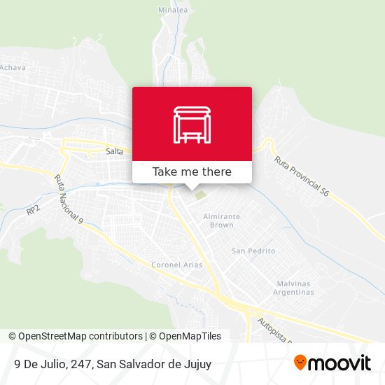 9 De Julio, 247 map