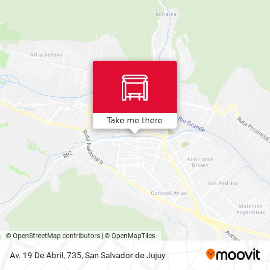 Mapa de Av. 19 De Abril, 735