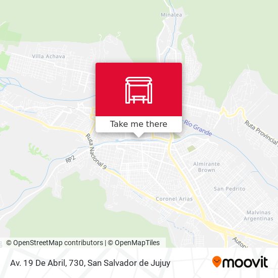 Mapa de Av. 19 De Abril, 730