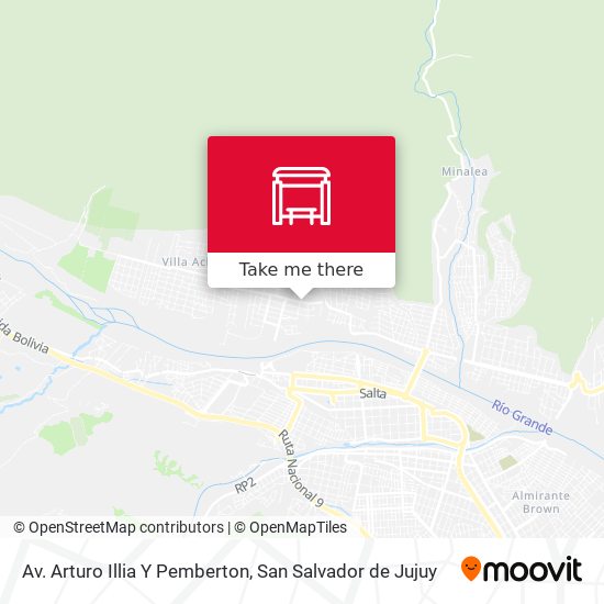 Mapa de Av. Arturo Illia Y Pemberton