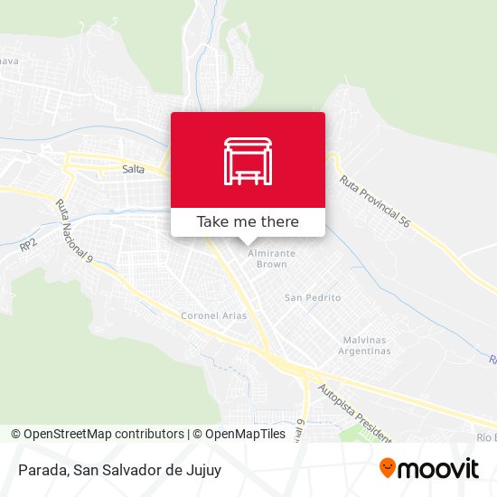 Mapa de Parada