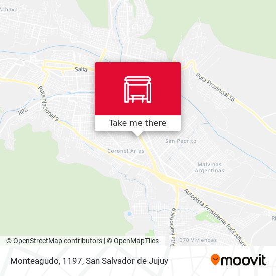 Monteagudo, 1197 map