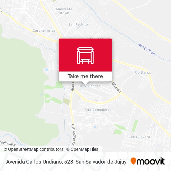 Mapa de Avenida Carlos Undiano, 528