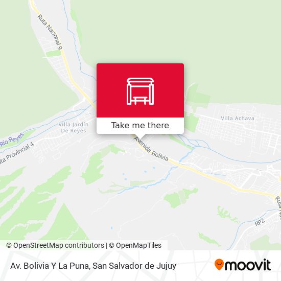 Mapa de Av. Bolivia Y La Puna