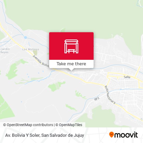 Mapa de Av. Bolivia Y Soler