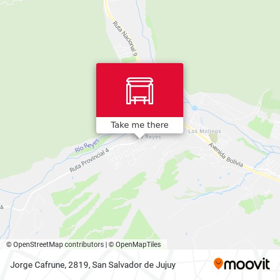 Mapa de Jorge Cafrune, 2819