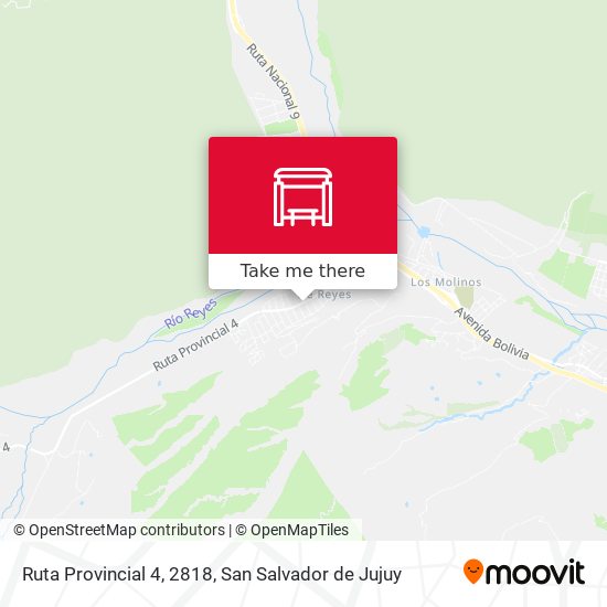 Ruta Provincial 4, 2818 map