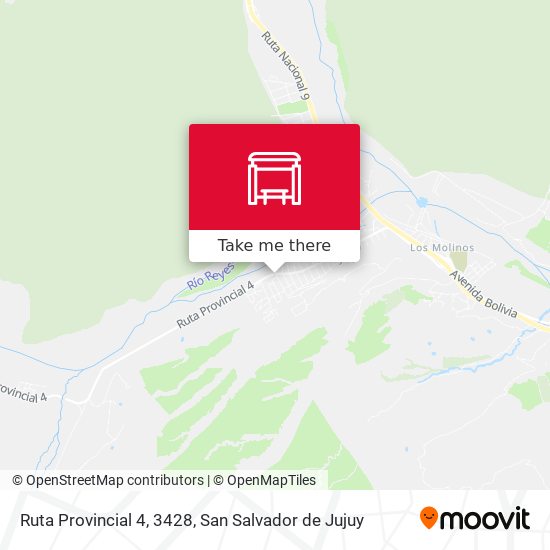 Ruta Provincial 4, 3428 map