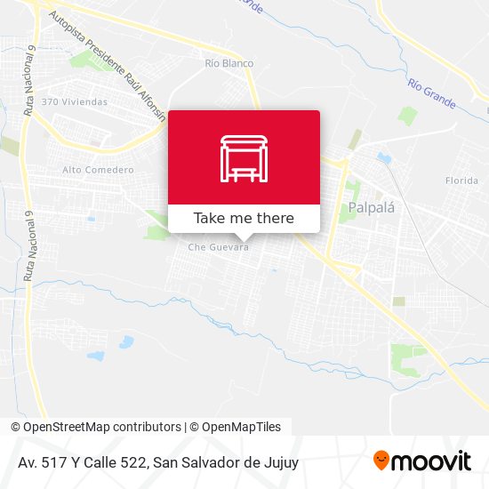 Mapa de Av. 517 Y Calle 522