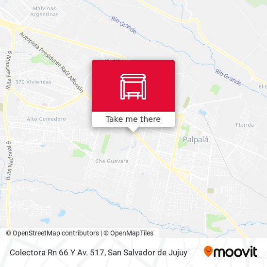 Colectora Rn 66 Y Av. 517 map