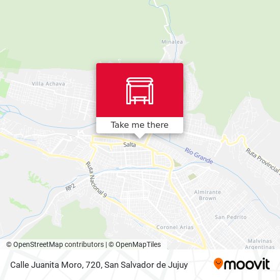 Calle Juanita Moro, 720 map