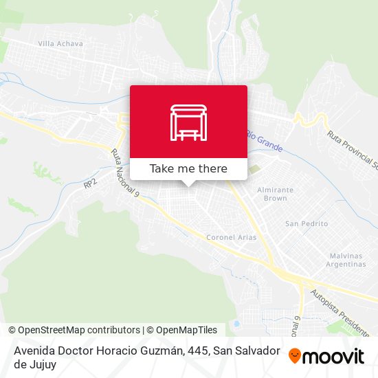 Mapa de Avenida Doctor Horacio Guzmán, 445