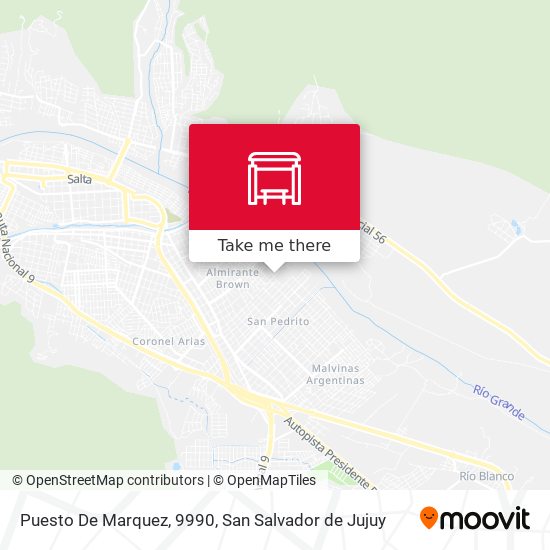 Mapa de Puesto De Marquez, 9990