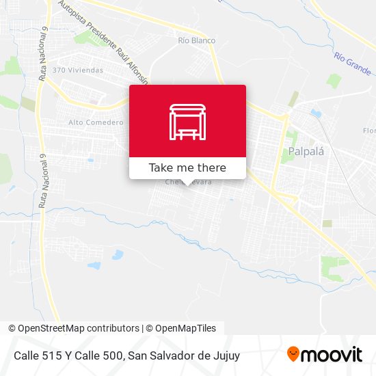 Calle 515 Y Calle 500 map
