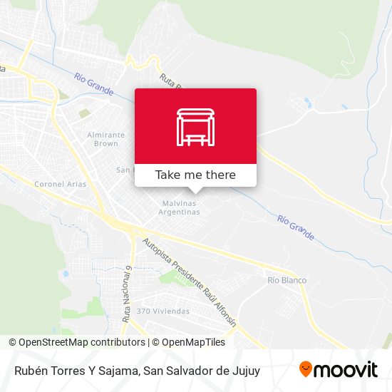 Rubén Torres Y Sajama map