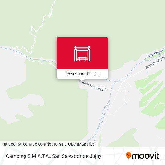 Camping S.M.A.T.A. map