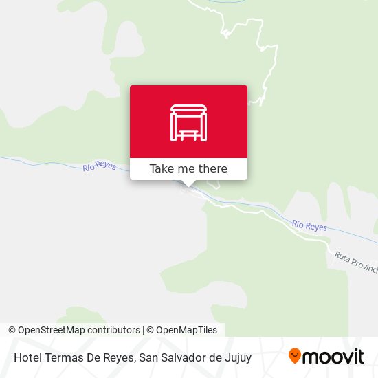 Hotel Termas De Reyes map