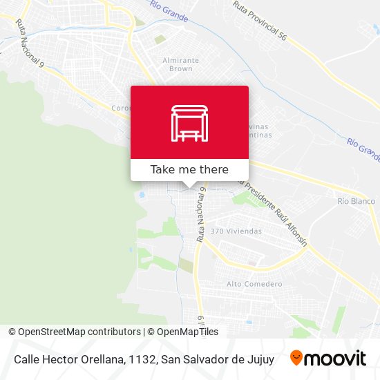 Calle Hector Orellana, 1132 map