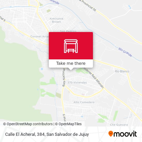 Calle El Acheral, 384 map