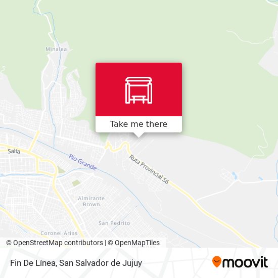 Mapa de Fin De Línea