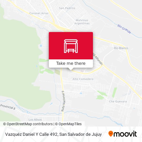 Vazquéz Daniel Y Calle 492 map