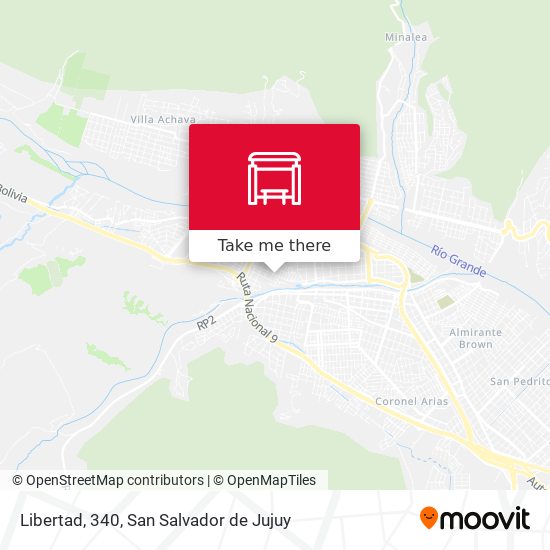 Libertad, 340 map