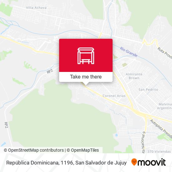 Mapa de República Dominicana, 1196