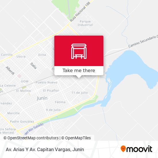 Av. Arias Y Av. Capitan Vargas map