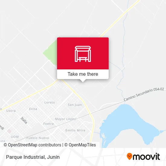 Parque Industrial map