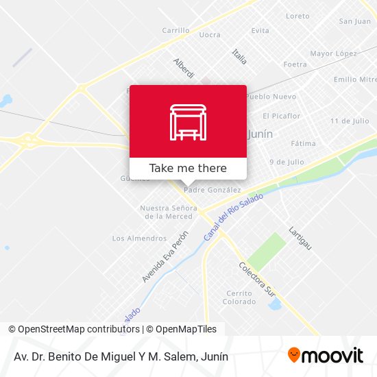 Mapa de Av. Dr. Benito De Miguel Y M. Salem