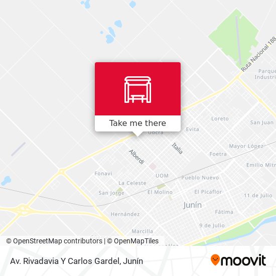 Mapa de Av. Rivadavia Y Carlos Gardel