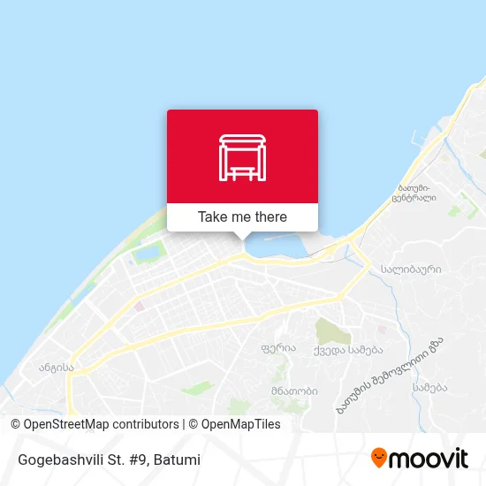 Gogebashvili St. #9 map