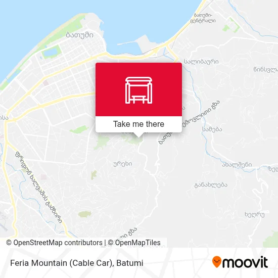 ფერიის მთა (საბაგირო) map