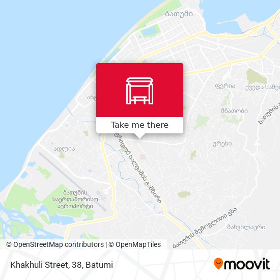 Khakhuli Street, 38 map
