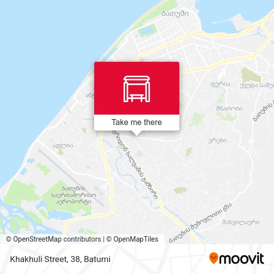Khakhuli Street, 38 map