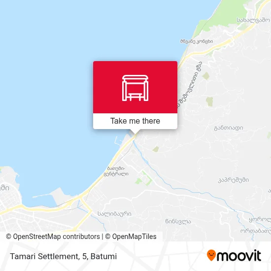 Tamari Settlement, 5 map