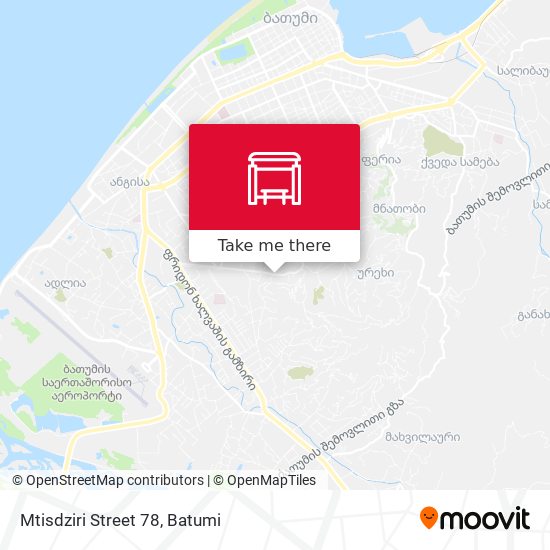 Mtisdziri Street 78 map