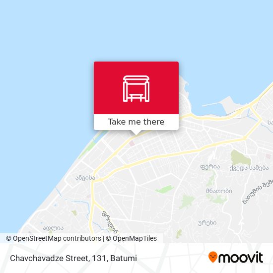 Chavchavadze Street, 131 map