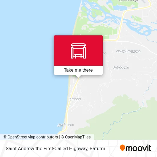 Saint Andrew the First-Called Highway map