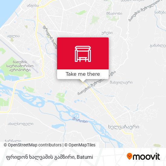 ფრიდონ ხალვაშის გამზირი map