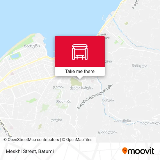 Meskhi Street map