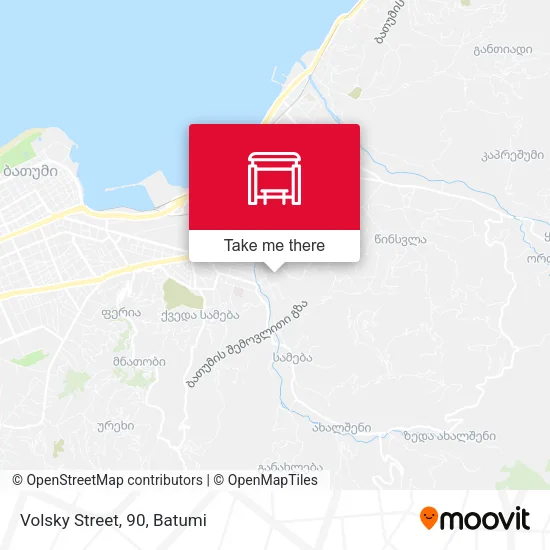 Volsky Street, 90 map