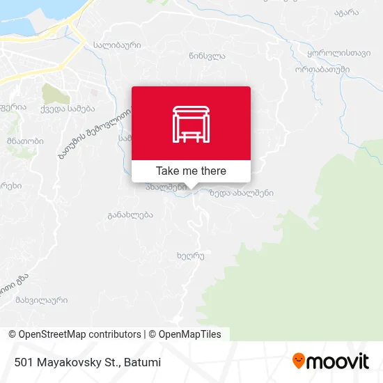 501 მაიაკოვსკის ქ. map