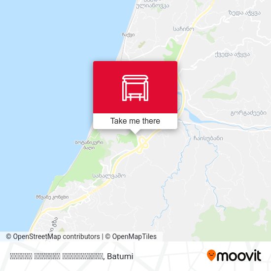 მწვანე კონცხის გადასახვევი map